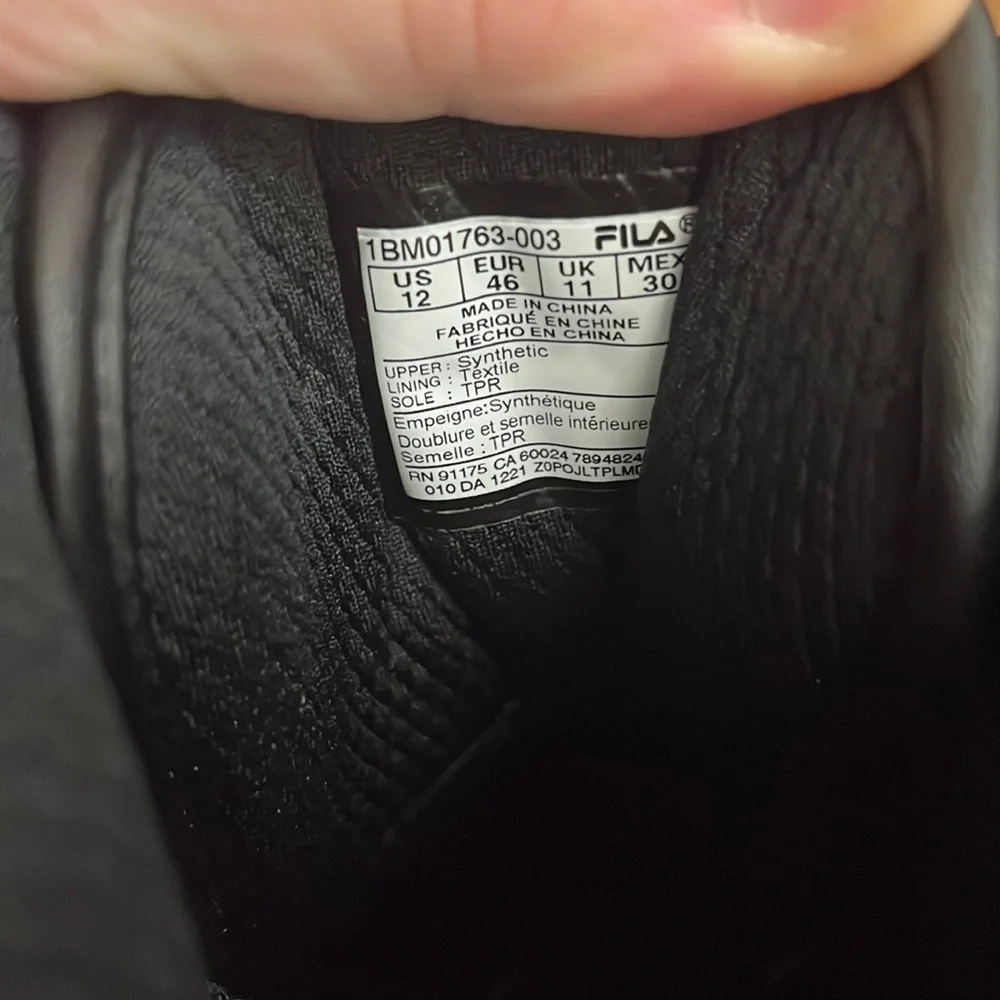 Fila High Tops Sneakers Size 12 - Picture 13 of 13